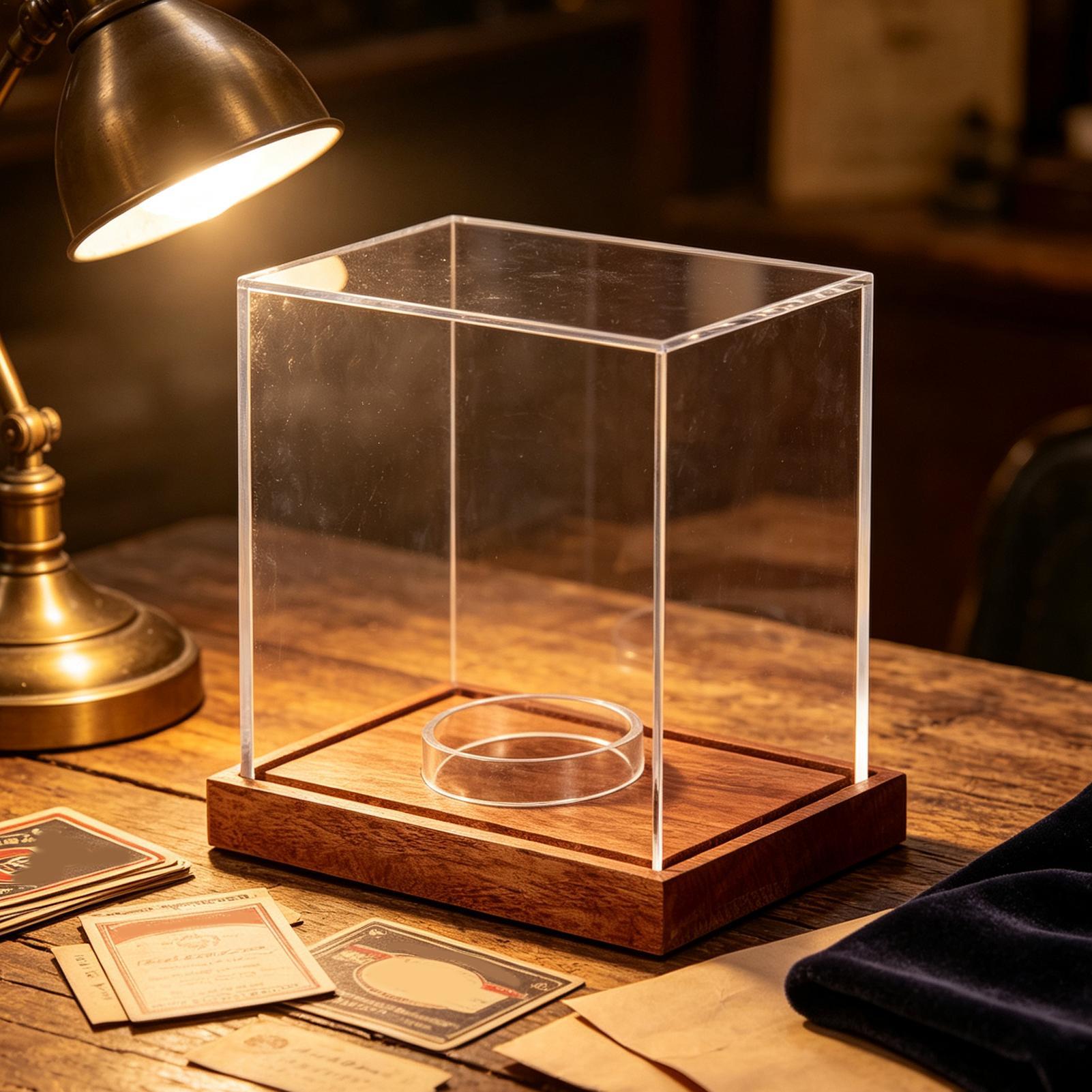 Hockey Puck Display Case Clear - Display Case Acrylic ulasan dan harga