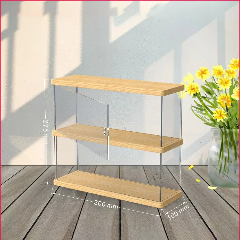 yesClear Acrylic Display Case  - Pop Display Shelf ulasan dan harga