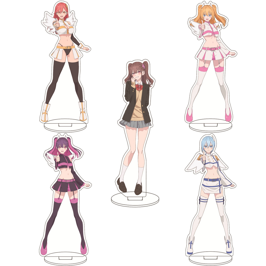 16CM Anime 2.5 Jigen no Ririsa - Figma Stand Set ulasan dan harga