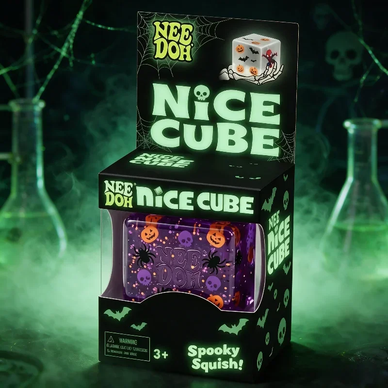 NeeDoh Holographic Ribbon Nice - Fidget Cube Original ulasan dan harga
