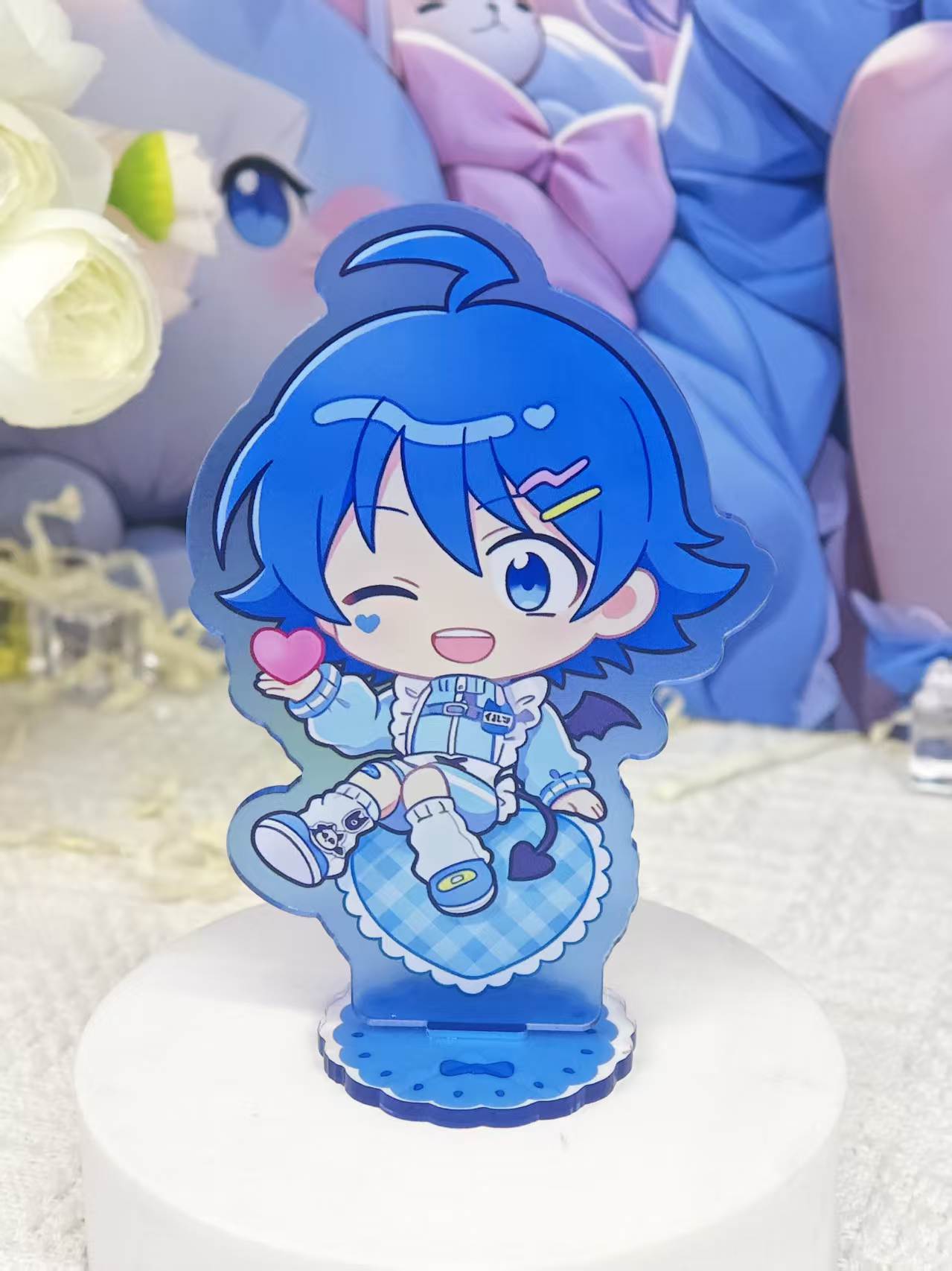 Iruma-kun Chibi Maid Style Acr - Figma Stand Set ulasan dan harga